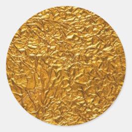 Sjabloon Roze Goud Voeg Uw Logo Toe Modern Klass Ronde Sticker