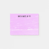 Sjabloon roze houtnoten post-it® notes (Voorkant)