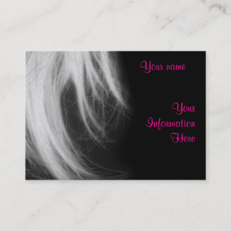 Sjabloon Salon Business Profile Card Afsprakenkaartje