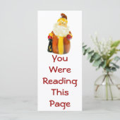 Sjabloon Santa Bladwijzer (Staand voorkant)