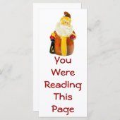 Sjabloon Santa Bladwijzer (Voorkant / Achterkant)