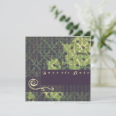 Sjabloon Save the Date (Staand voorkant)