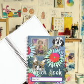 Sjabloon Schetsboek Teksten en kunstwerken aanpass Notitieboek
