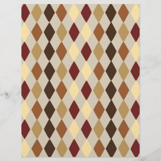 Sjabloon Schrootboekpapier met Diamantpatroon