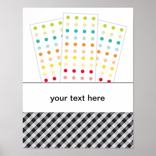 Sjabloon snoep Poster (Voorkant)