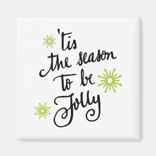 Sjabloon Square Magnet