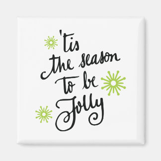 Sjabloon Square Magnet