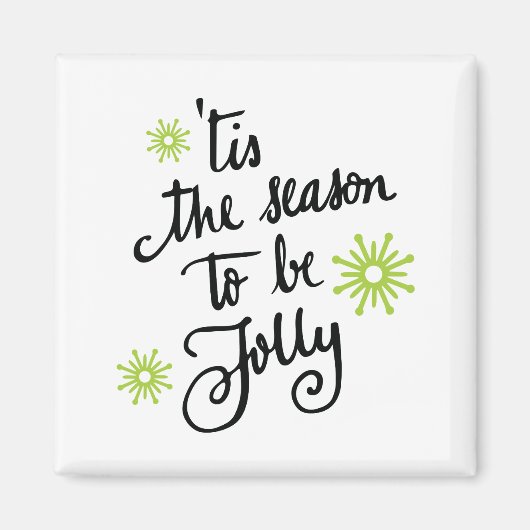 Sjabloon Square Magnet (Voorkant)