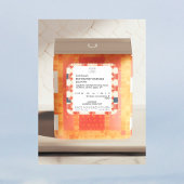 Sjabloon Sticker met kattenvoedseletiket