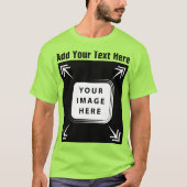 Sjabloon T-shirt (Voorkant)