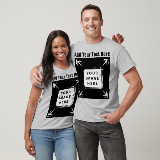 Sjabloon T-shirt (Unisex)