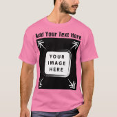 Sjabloon T-shirt (Voorkant)