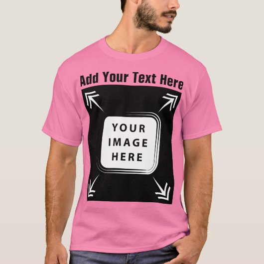 Sjabloon T-shirt (Voorkant)