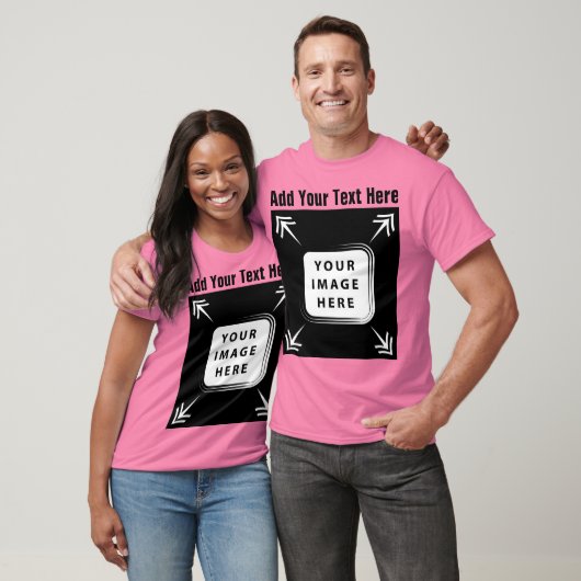 Sjabloon T-shirt (Unisex)