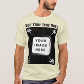 Sjabloon T-shirt (Voorkant)