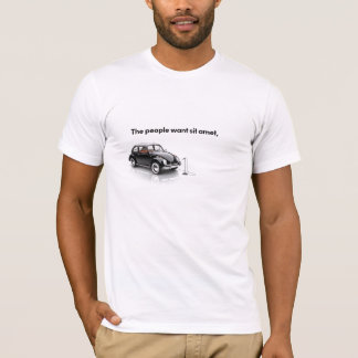 Sjabloon T-shirt - 1 regel