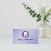 Sjabloon tandheelkundige benoemingskaarten afsprakenkaartje (Staand voorkant)