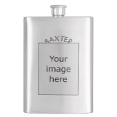 Sjabloon - Tartan Crest Flacon (Voorkant)