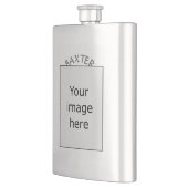 Sjabloon - Tartan Crest Flacon (Links)