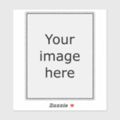 Sjabloon - Tartan Crest Sticker (Vel)