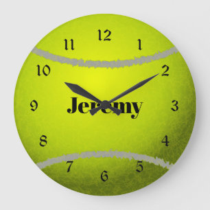 Sjabloon Tennis Ball Grote Klok