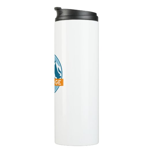 sjabloon thermosbeker (Geroteerd rechts)