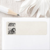 Sjabloon tijgerillustratie tijgers etiket (Insitu)