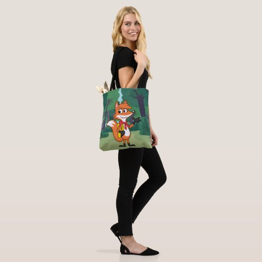 sjabloon tote bag (Op model)