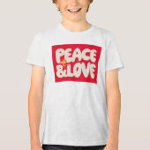 sjabloon Tri-Blend shirt (Voorkant)