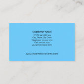 Sjabloon Tropics Travel Agent Visitekaartje (Achterkant)