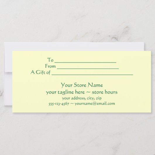 Sjabloon Tropische grenscode (Achterkant)