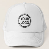 Sjabloon Trucker Hat van Logo voor eigen gebruik Pet (Voorkant)