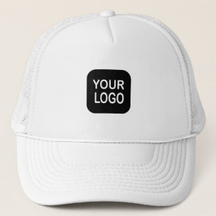 Sjabloon Trucker Hat van Logo voor eigen gebruik Pet