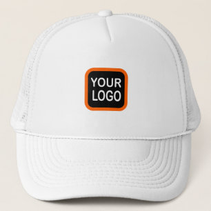 Sjabloon Trucker Hat van Logo voor eigen gebruik Pet
