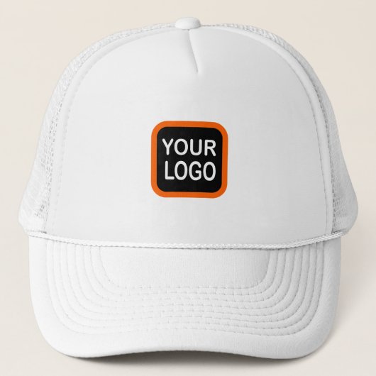 Sjabloon Trucker Hat van Logo voor eigen gebruik Pet (Voorkant)