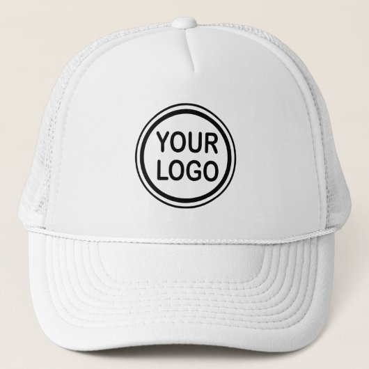 Sjabloon Trucker Hat van Logo voor eigen gebruik Trucker Pet (Voorkant)