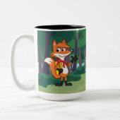 sjabloon tweekleurige koffiemok (Links)