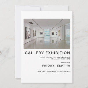 Sjabloon uitnodiging groepstentoonstelling