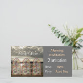 Sjabloon uitnodiging Meditation (Staand voorkant)