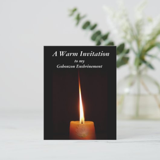 Sjabloon uitnodiging tot inkrimping van DAB (Staand voorkant)