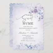 Sjabloon Uitnodiging tot oproeping in het Rustic H (Voorkant / Achterkant)