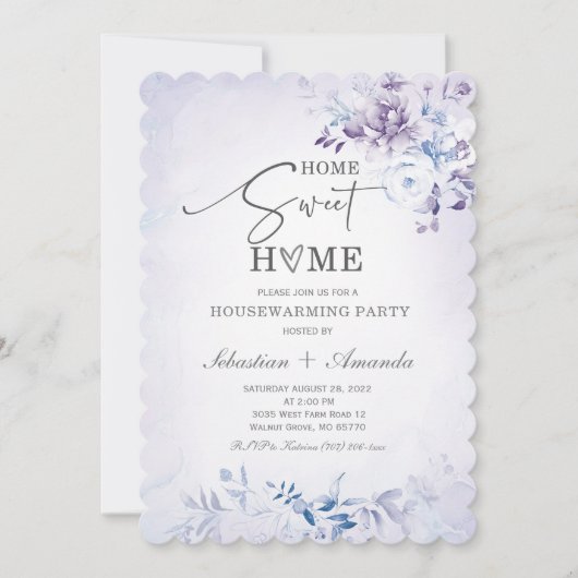 Sjabloon Uitnodiging tot oproeping in het Rustic H (Voorkant)