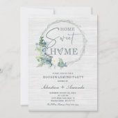 Sjabloon Uitnodiging tot oproeping in het Rustic H (Voorkant)