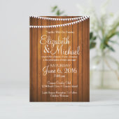 Sjabloon Uitnodiging tot uitzending van huwelijk t (Staand voorkant)