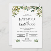 Sjabloon uitnodigingskaart kaart (Voorkant)