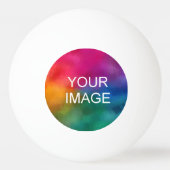 Sjabloon Upload uw eigen foto-Afbeelding hier Pingpongbal (Voorkant)
