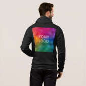  Sjabloon uploaden Afbeelding Logo toevoegen Hoodie (Achterkant volledig)