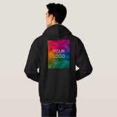 Sjabloon uploadt Afbeelding toevoegen Basisfoto Lo Hoodie (Achterkant volledig)