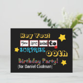 Sjabloon V02A van de jaarwisseling naar de URPRISE Kaart (Staand voorkant)