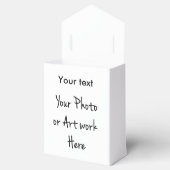 Sjabloon van ambachten bedankdoosjes (Geopend)